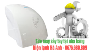 Sửa máy sấy tay tại nhà hàng