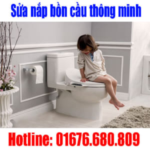 Sửa nắp bồn cầu thông minh