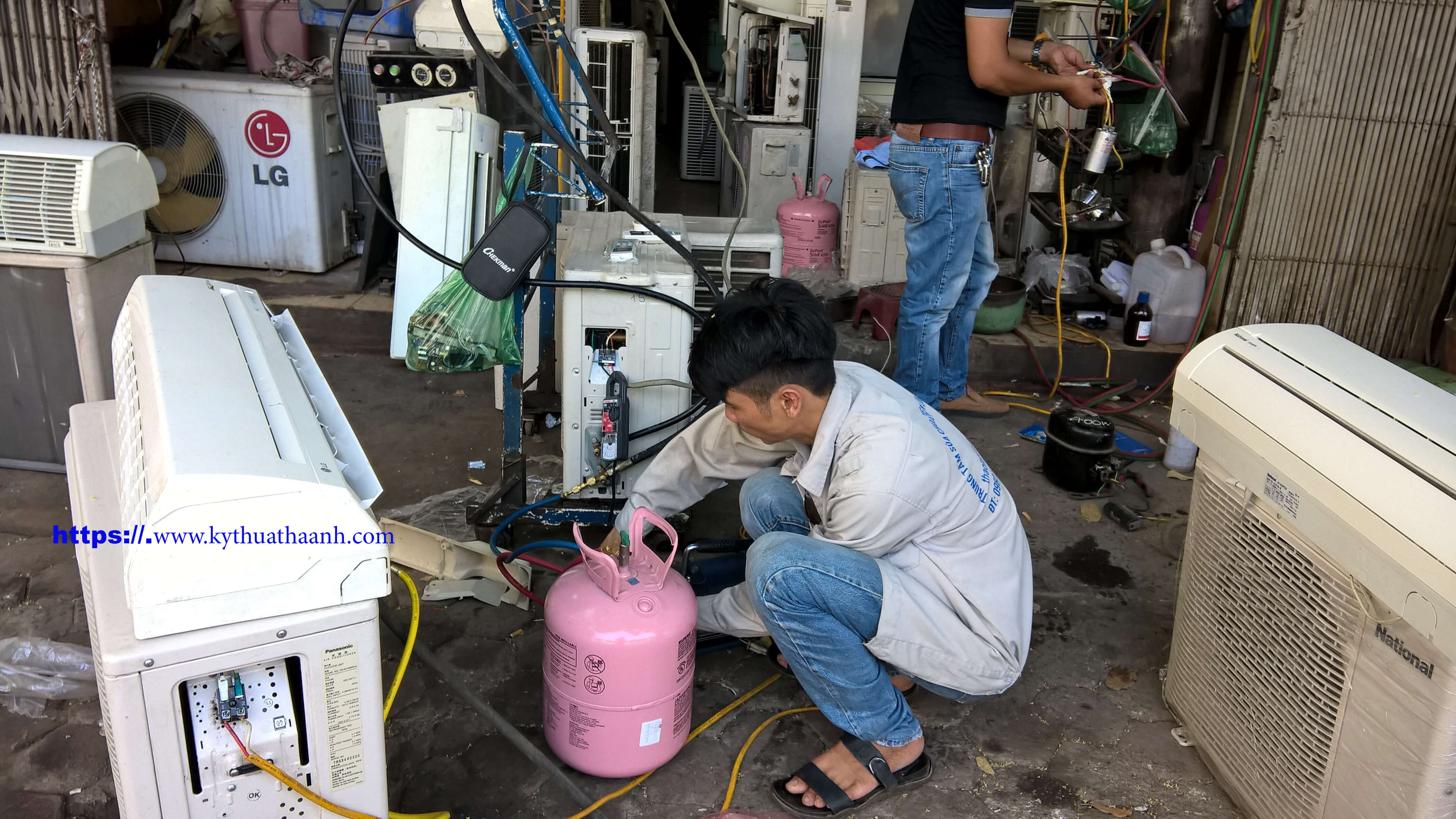 Nạp gas điều hòa tại Trường Chinh