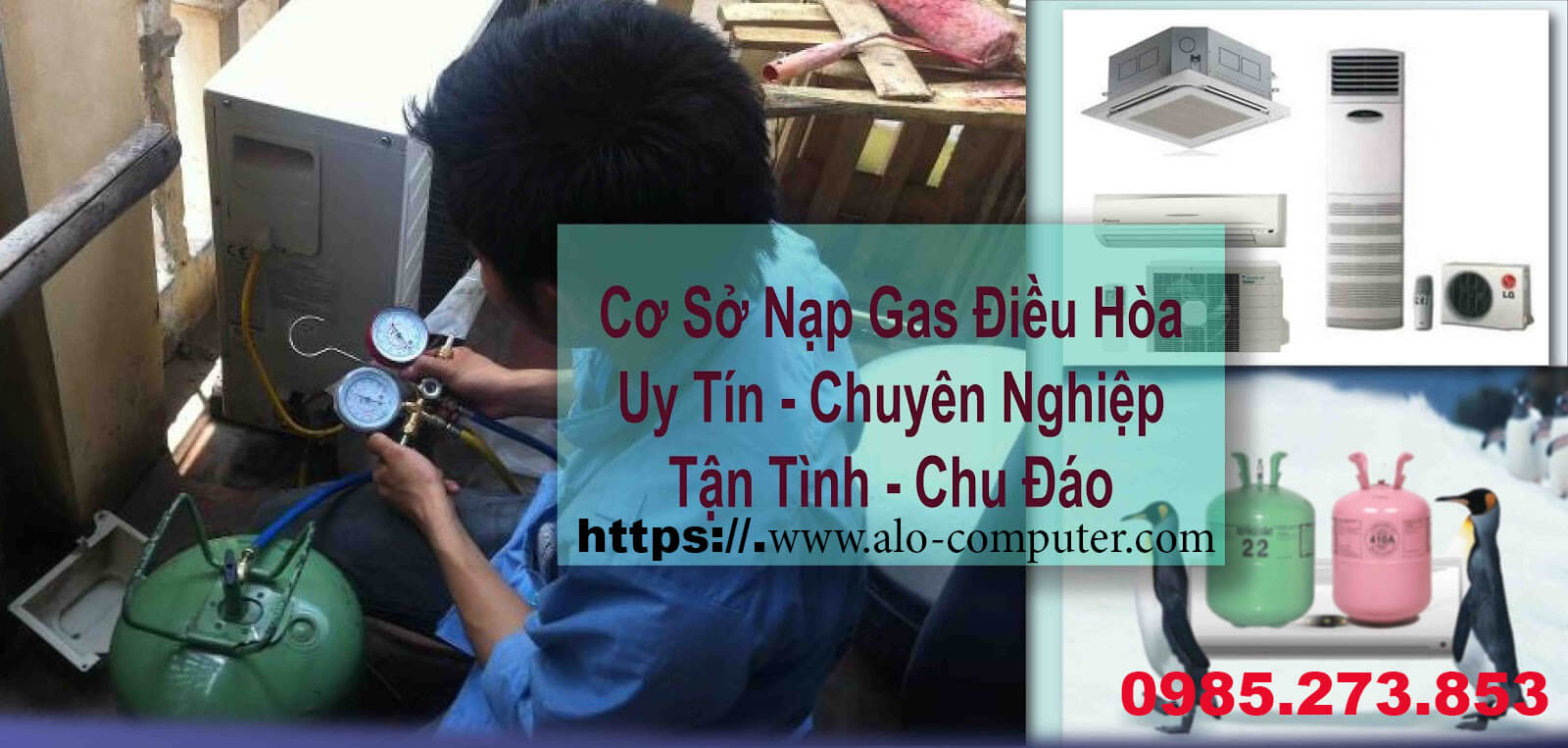 Nạp gas điều hòa tại Đống Đa