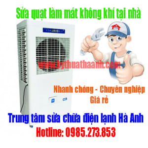 Sửa quạt làm mát không khí tại nhà