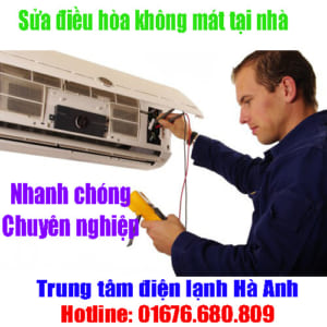 Sửa điều hòa không mát tại nhà